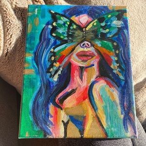 5x7 acrylic painting